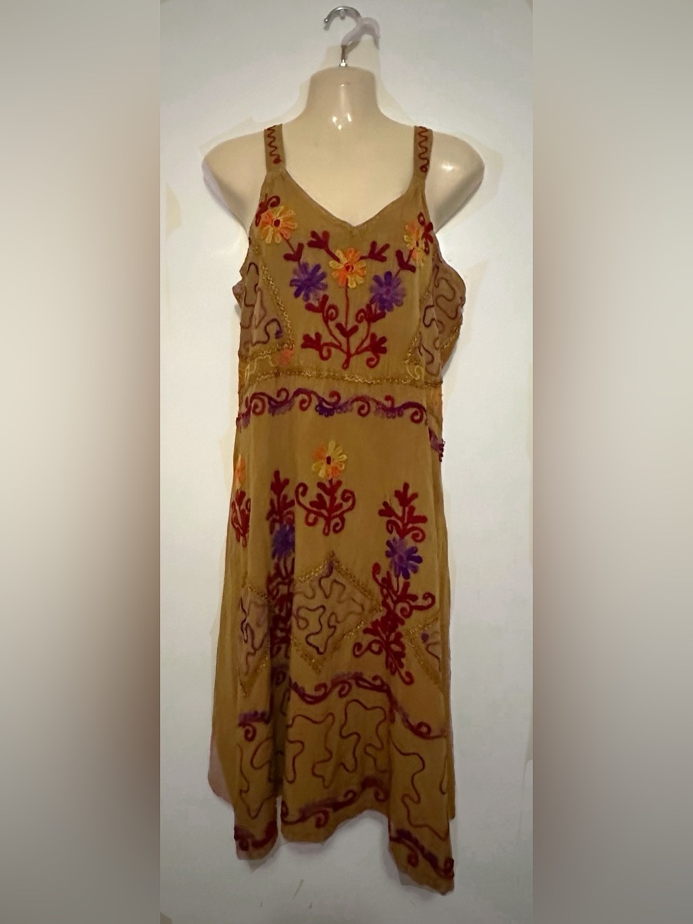 Elegant Mustard Halter Dress